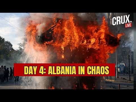 ALBANIA LIVE | Tirana Braces For More Unrest As Anti-Government Protests Turn Violent