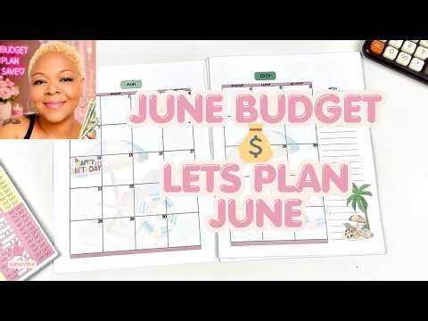 JUNE BUDGET WITH ME 💰 | New Month, New Money Goals