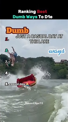 Ranking Best Dumb Ways To D1e
