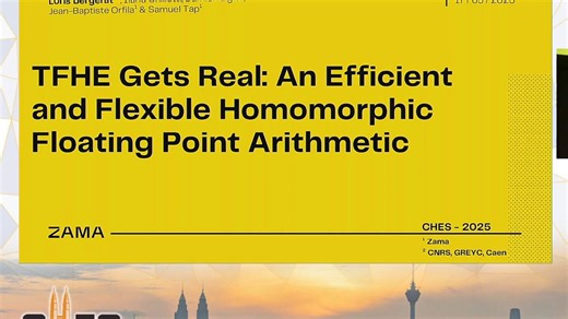 [CHES 2025] - session on Homomorphic Encryption (Arithmetic)