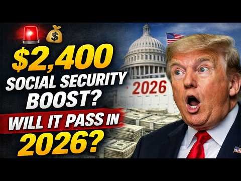 💰 $2,400 Social Security Boost Update – Will It Pass in 2026?