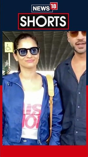 Vicky Jain & Ankita Lokhande Jet Off In Style | Couple Goals | #Shorts