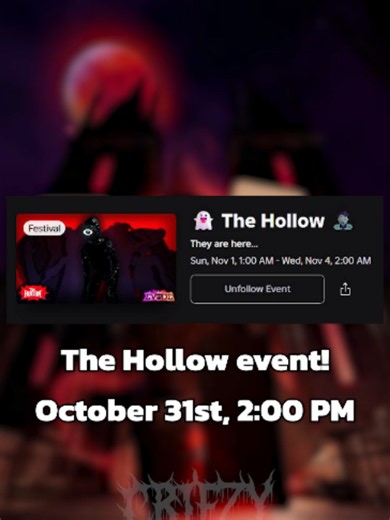 Evade The Hollow Update: Next Event Dates & Details!