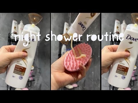 One brand affordable night shower routine🫧🛁🧼 