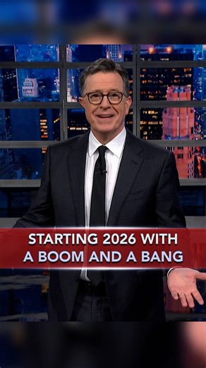 Weird New Year’s resolution, but ok. #StephenColbert #Venezuela #NicolásMaduro | The Late Show with Stephen Colbert