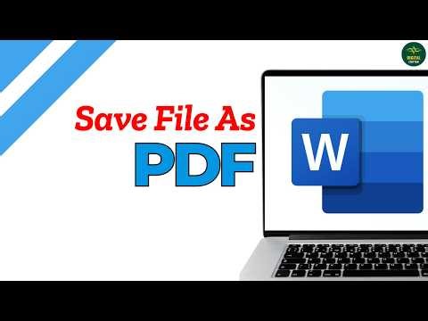 How To Make PDF File On Laptop ?
