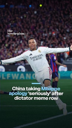 China taking Mbappe apology 'seriously' after dictator meme row