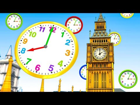 Telling Time 🕒⏰ What time is it? | Little Baby Bum