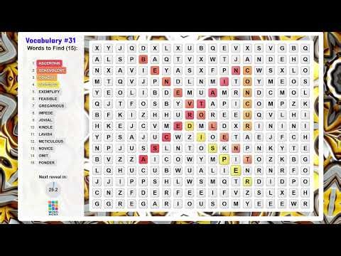 Word Search Challenge #31: Can You Find All 15 Before I Do? - Word Matrix