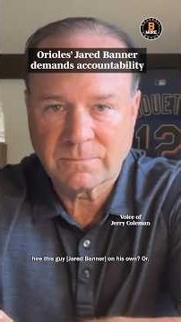 Orioles' Jared Banner demands accountability
