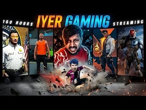 150 HRS LIVESTREAM CHALLENGE PART-7 | 65 HRS DONE SURIYA BOSS 200CR GOAL GTA 5 RP & MULTIPLE GAMES