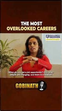 Where The Real Career Opportunities Are In 2026 | LinkedIn VP | Gobinath #shorts