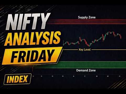 NIFTY Analysis for Friday | Break or Rejection at Key Levels?