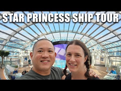 Step Aboard the Star Princess: Full Ship Tour from Bow to Stern!