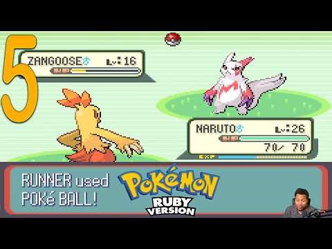 Pokemon Ruby Part 5 Zangoose