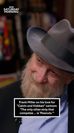 CBS Mornings on X: "Artist and writer Frank Miller loves "Calvin and Hobbes" — even praising the cartoon in his memoir, "Push the Wall." "'Calvin and Hobbes' is the one that captures my heart," he tells @vladduthiersCBS. "It's about a precocious kid whose imagination is always leading to mischief and who lives his childhood in fantasy, just like I did."" / X