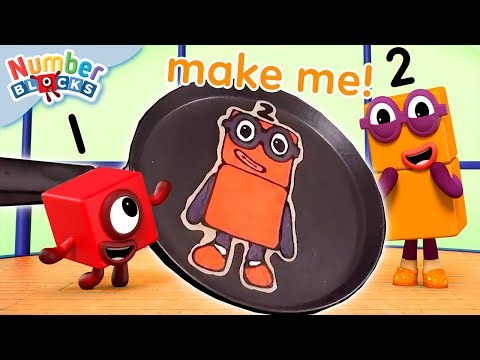 Flip it! - Numberblocks Pancakes! | Learn to Count for Kids | Number Cartoons | Numberblocks