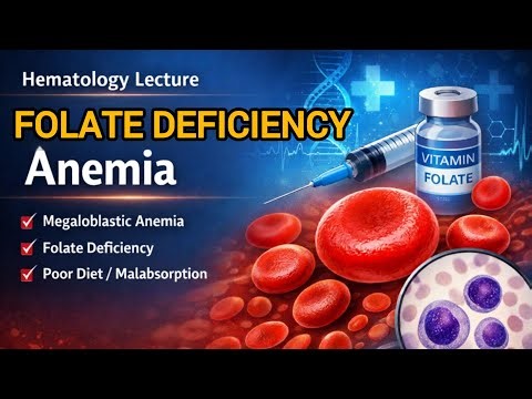 Folate Deficiency Anemia | Megaloblastic Anemia Explained|Causes, Diagnosis & Treatment