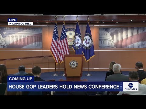 COMING UP: House GOP leaders hold news conference