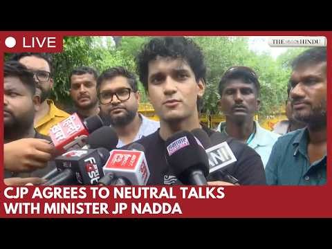 CJP spokesperson Saurav Das offers talks with J.P. Nadda at neutral venue in New Delhi