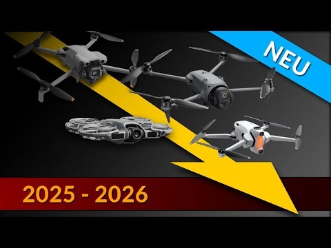 Die besten Drohnen 2025 und 2026 - Zusammenfassung des Jahres und Vergleich