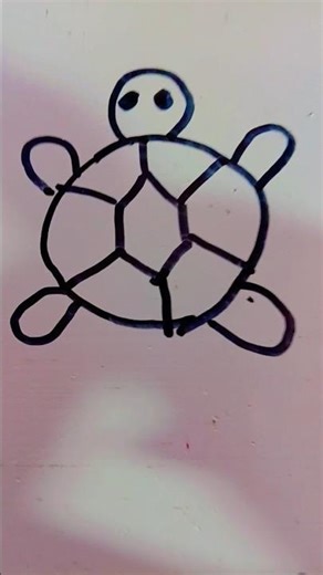 “Cute Turtle Drawing 🐢 | Easy Art for Beginners ✨”#turtle #cutedrawing #easydrawing #art