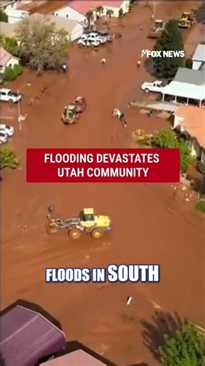 Flash flooding DEVASTATES Utah community #shorts