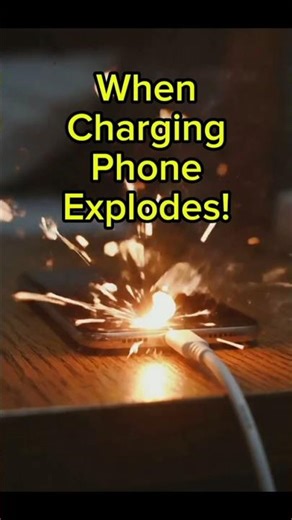 If Your Charging Phone Suddenly Explodes... Do This Immediately 😳😱