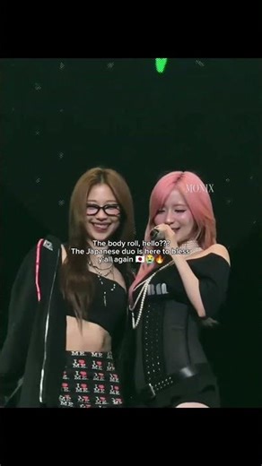 The Japanese duo is here to bless y’all again #babymonster #ruka#asa#yg#wegoup#rami#chiquita