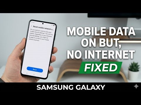 Samsung Galaxy S26 , S26 Ultra |Mobile Data Not Working 2026|Mobile Data On But Internet Not Working