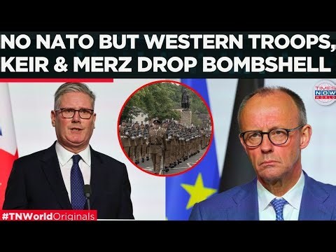 WESTERN TROOPS ON UKRAINIAN SOIL? Starmer & Merz Vow to Build Military Hubs Across Ukraine