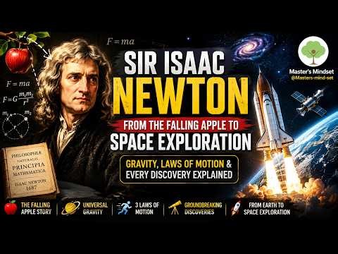 Sir Isaac Newton: From the Falling Apple to Space Exploration | Gravity Laws of Motion & Discoveries