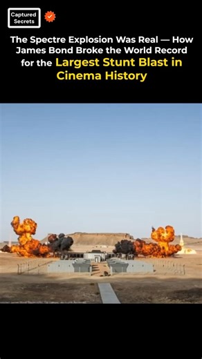 This Real Explosion Broke Every Hollywood Record #cinema