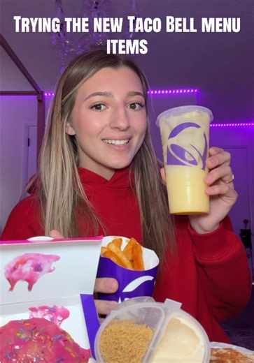 Taco Bell new menu items review: steak dippers & drink