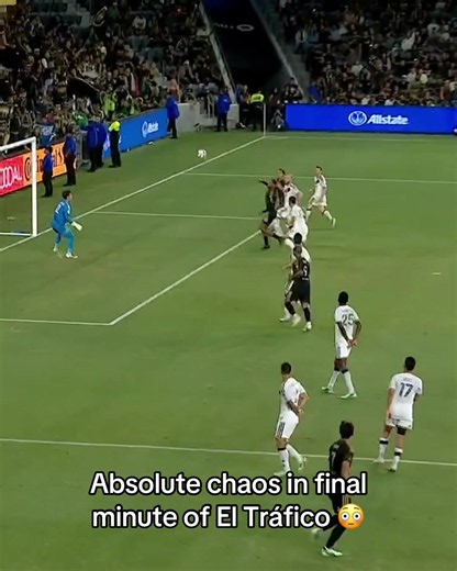 The goal was ruled offside and the #LosAngeles derby ended 2-2. (Via @Major League Soccer on Apple TV) #lafc #lagalaxy #futbol #football