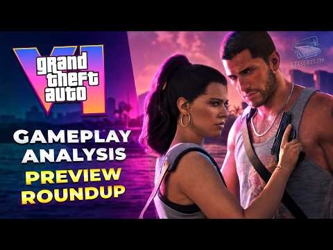GTA 6 Gameplay Analysis: New Details, Previews & Screenshots