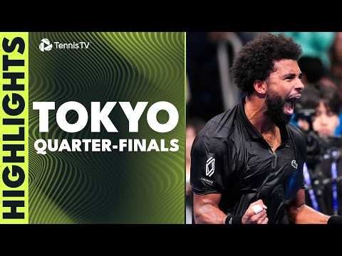 Alcaraz Faces Shapovalov; Fils vs Vacherot Thriller & More | Tokyo 2026 Quarter-Final Highlights