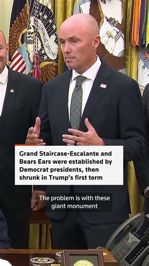 Trump scales back Utah monuments