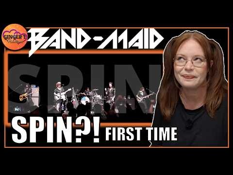 BAND-MAID “SPIN” | FIRST TIME REACTION! 🔥 This Is INSANE!
