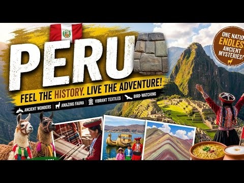 Peru Travel Guide: Machu Picchu, Amazon Rainforest & Secrets of the Andes! 🇵🇪