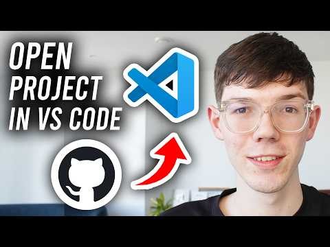 How To Pull & Open GitHub Project In Visual Studio Code - Tutorial