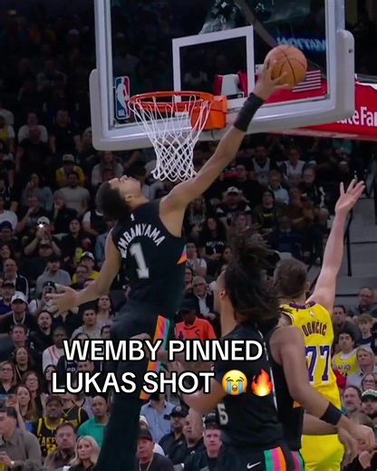 Wemby Pinned Luka's Shot: NBA Highlights and Reactions