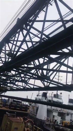 🚢 Crane Heavy Equipment Work at Port | Cargo Loading & Unloading Operations ⚓