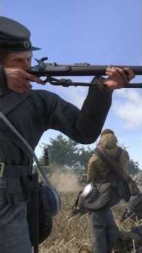 That was perfect shot💥 Realistic civil war game! #warofrights #civilwar #fps #pcgaming #rdr2#history