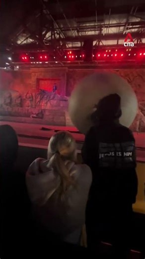 Disney World worker hurt after shielding crowd from 180kg boulder at Indiana Jones show