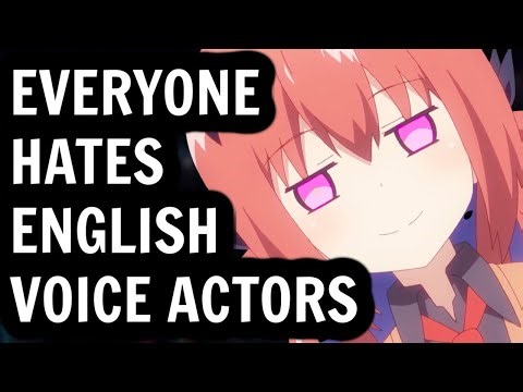English Voice Actors are so Cooked
