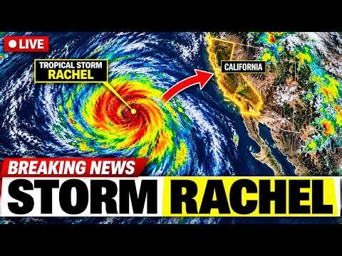 BREAKING: California Under Rare Tropical Storm Watch as Rachel Closes In!
