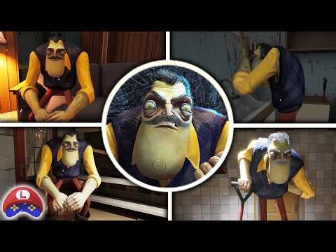 All the secret scenes of the Neighbor in the new pre-alpha version - HELLO NEIGHBOR 3