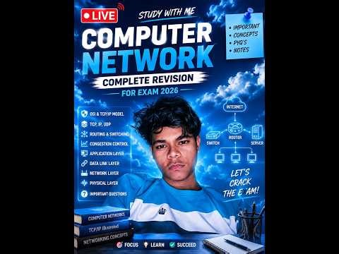 🔴 LIVE: Computer Graphics Full Revision for Exam 2026 | Important Questions + Theory