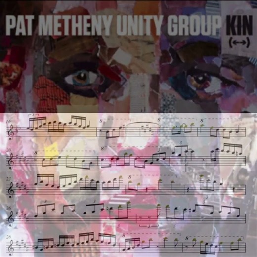 Chris Potter solo on We Go On by Pat Metheny - Transcription - Tenor Sax(Bb)